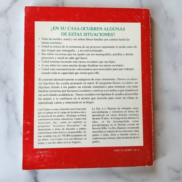 Tareas Escolares Sin Lagrimas Spanish educational book por padres - Picture 6 of 6